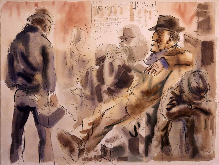 Desempleado de George Grosz