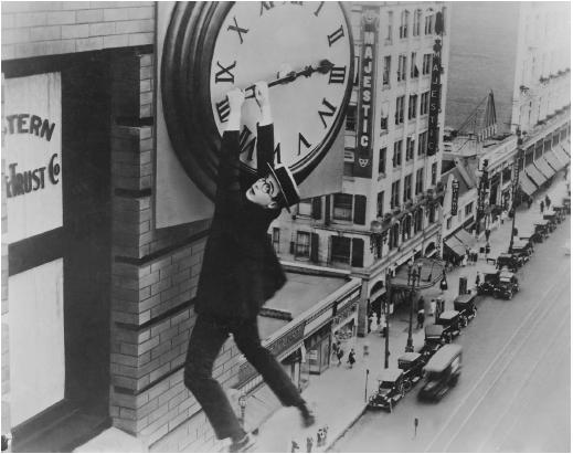 "El hombre mosca" (1923), Harold Lloyd