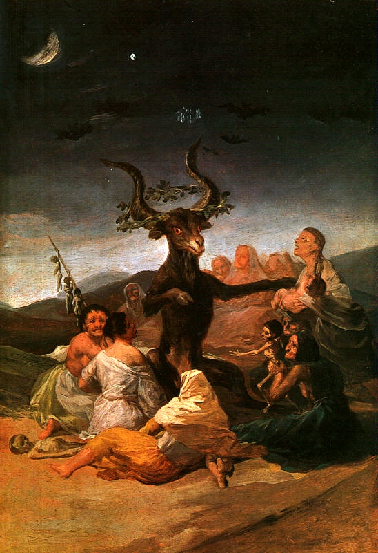 "El aquelarre", de Francisco de Goya