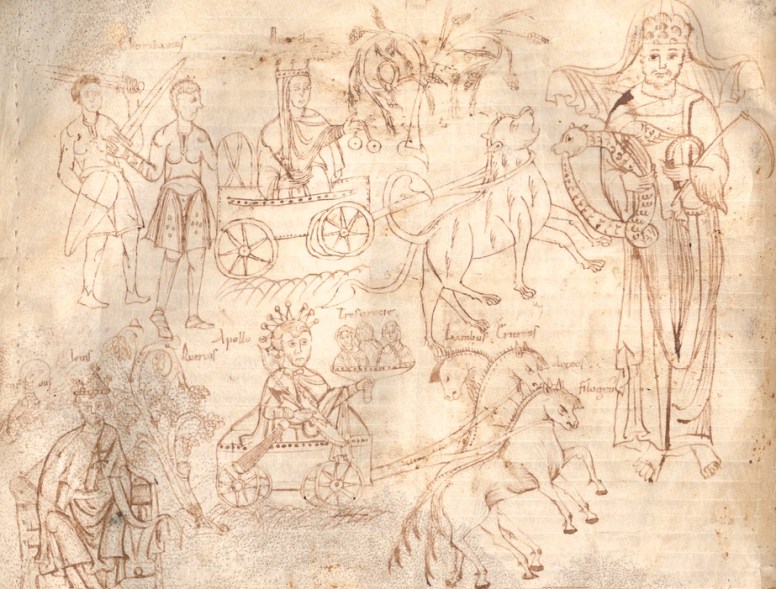  Saturno portando la hoz y el 